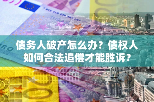 北京债务人破产怎么办？债权人如何合法追偿才能胜诉？
