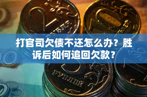 北京打官司欠债不还怎么办？胜诉后如何追回欠款？