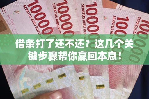 北京借条打了还不还？这几个关键步骤帮你赢回本息！