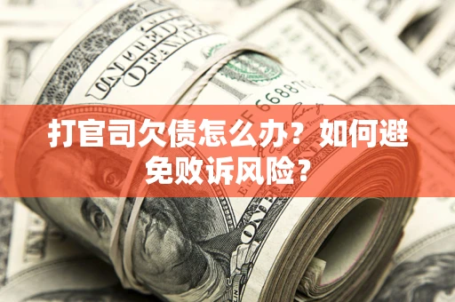 北京打官司欠债怎么办？如何避免败诉风险？