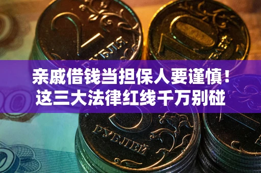北京亲戚借钱当担保人要谨慎！这三大法律红线千万别碰