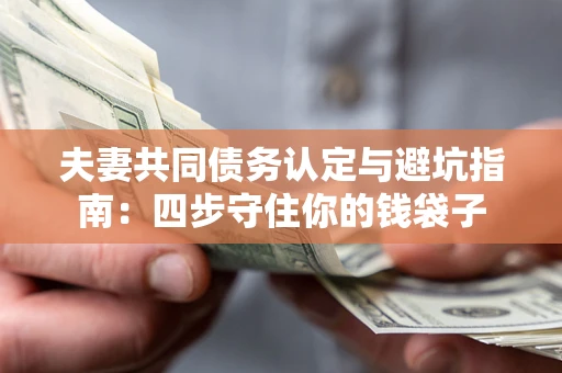 北京夫妻共同债务认定与避坑指南：四步守住你的钱袋子
