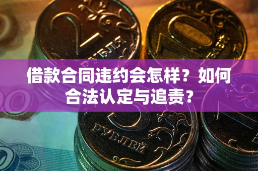 北京借款合同违约会怎样？如何合法认定与追责？